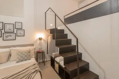 Letto o letti in una camera di Le Scaramazze
