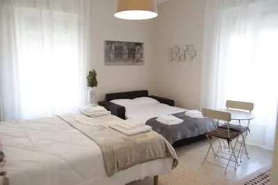 Letto o letti in una camera di Tocco Barocco - Locazioni Brevi -