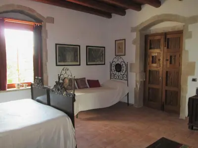 Letto o letti in una camera di Casa delle Meridiane