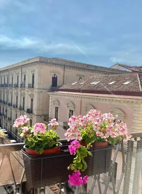 Balcone o terrazza di B&B Oriental Palace
