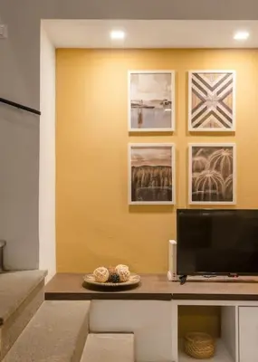 TV o dispositivi per l'intrattenimento presso Le Pennellate Short Lets