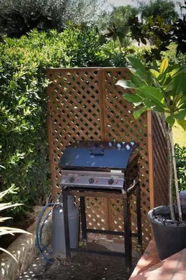 Attrezzature per barbecue disponibili per gli ospiti della villa