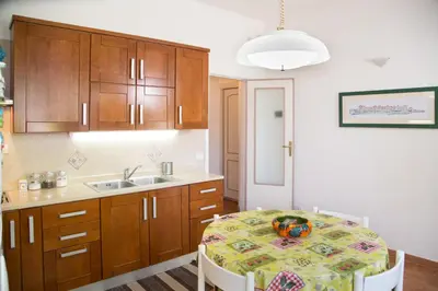 Cucina o angolo cottura di Villa Iaia