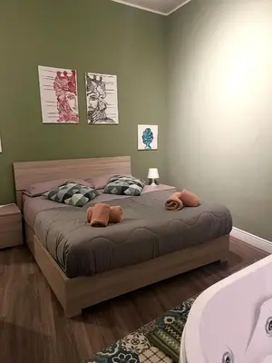 Letto o letti in una camera di 