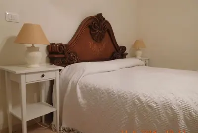 Letto o letti in una camera di Casa Anita