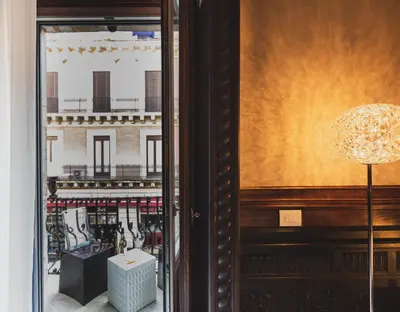Area soggiorno di Palazzo Marletta Luxury House Hotel