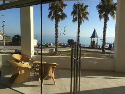 Vista generica sul mare o vista sul mare dall'interno dell'hotel