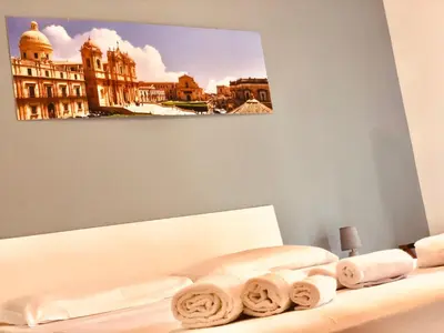 Letto o letti in una camera di La Madonnina