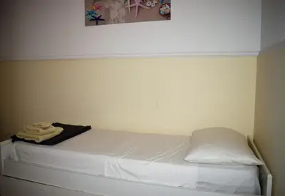 Letto o letti in una camera di La Casa di Rosy