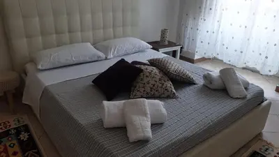 Letto o letti in una camera di Casa Vacanze 