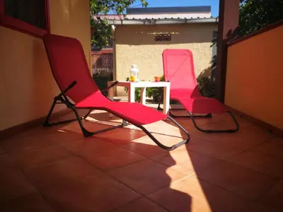 Area soggiorno di Maison du Soleil