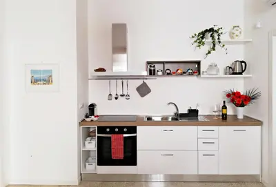 Cucina o angolo cottura di CIVICO 5 ORTIGIA - TERRAZZA VISTA MARE