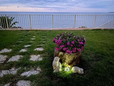 Paesaggio naturale nelle vicinanze della villa