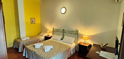 Letto o letti in una camera di Agriturismo Le Chiuse