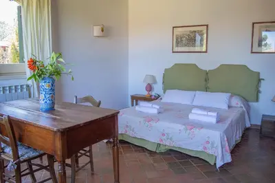 Letto o letti in una camera di Tenuta San Calogero App Rosmarino