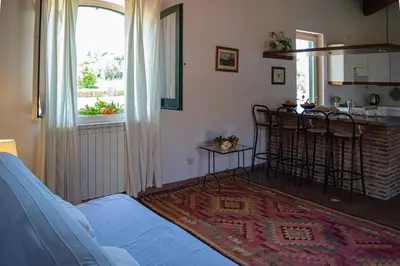 Cucina o angolo cottura di Tenuta San Calogero Appartamento Salvia