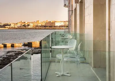 Area soggiorno di Re Dionisio Luxury Suites