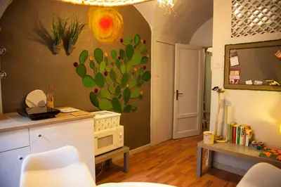 Area soggiorno di Central Home Catania by Sicily in Home