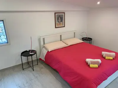 Letto o letti in una camera di Deni's apartments per 4