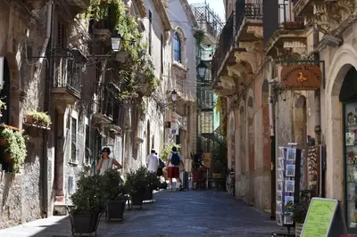 Il quartiere o una zona nella vicinanze della villa