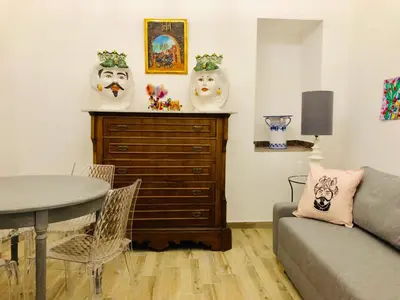Area soggiorno di MAMARICO' APARTAMENT