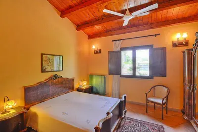 Letto o letti in una camera di Villa in Sicily with Private Pool & Garden