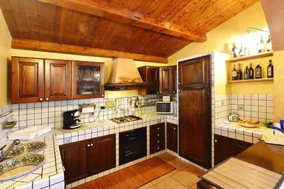 Cucina o angolo cottura di Villa in Sicily with Private Pool & Garden