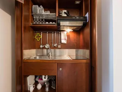 Cucina o angolo cottura di Holiday Home near Mount Etna Views