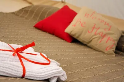 Letto o letti in una camera di Shauri Glamping