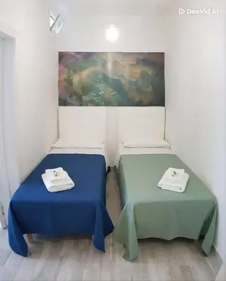Letto o letti in una camera di Da Giovanna a Marzamemi