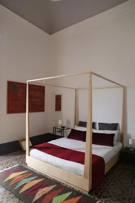 Letto o letti in una camera di Trìcora Sicilian B&B