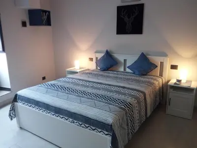 Letto o letti in una camera di Casafaty