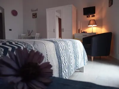 Letto o letti in una camera di Casafaty