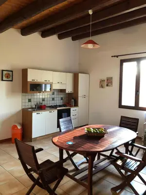 Cucina o angolo cottura di Punta del Cane