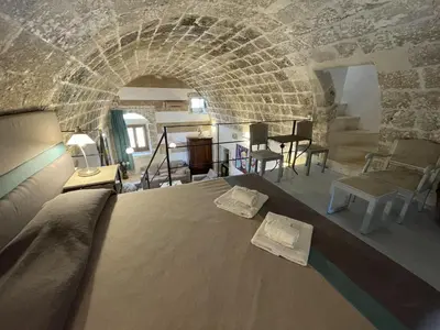 Letto o letti in una camera di Il Dammuso di Noto - Villa con Piscina privata