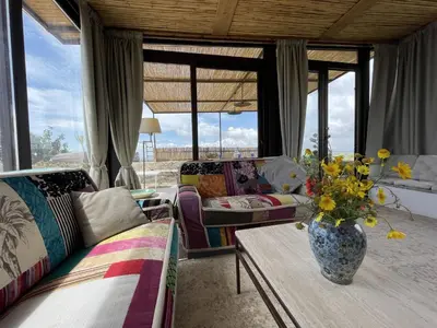 Area soggiorno di Il Dammuso di Noto - Villa con Piscina privata