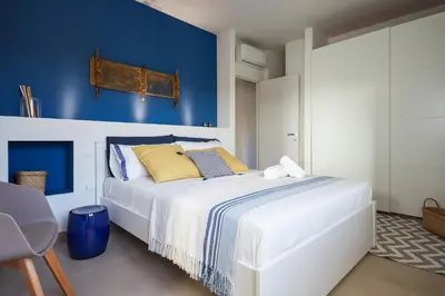 Letto o letti in una camera di Sariva Villa CaseSicule - heated Pool, Beach at 50 m