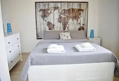 Letto o letti in una camera di Harbor Houses II