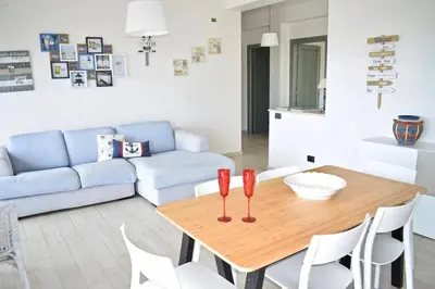 Area soggiorno di Harbor Houses II