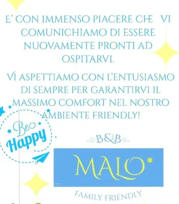 Planimetria di B&B MaLò Family Friendly
