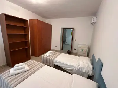 Letto o letti in una camera di Ortigia spartan house 2