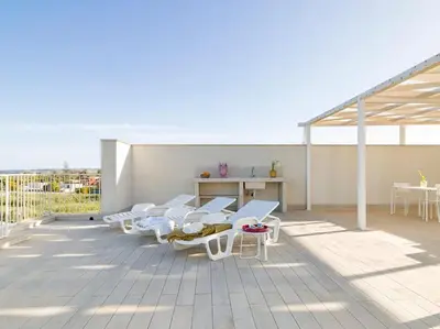Balcone o terrazza di Harbor Houses III