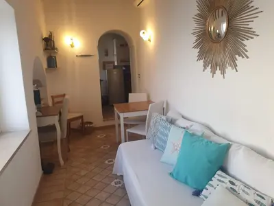 Area soggiorno di Casa Sveva