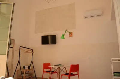 TV o dispositivi per l'intrattenimento presso DiVino Mare rooms