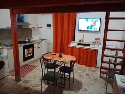 Cucina o angolo cottura di Casa dell'aquila Barocca