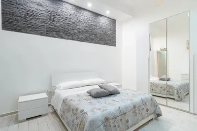 Letto o letti in una camera di Dafne home