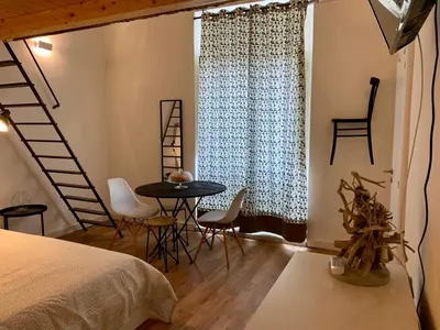 Letto o letti in una camera di La Dimora di Medusa