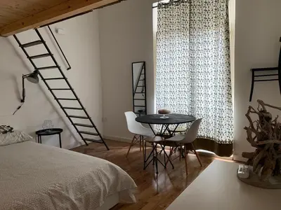 Letto o letti in una camera di La Dimora di Medusa