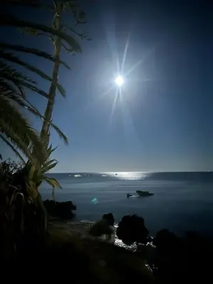 Paesaggio naturale nelle vicinanze della villa