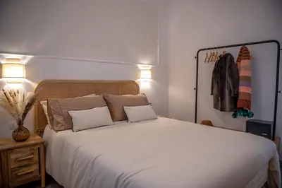 Letto o letti in una camera di Due Passi Dal Mare
